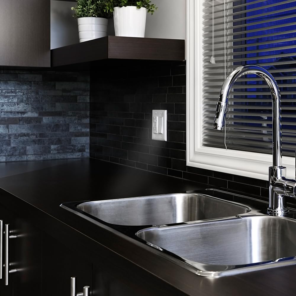 Leviton GFCI outlet positioned near water areas for NEC compliance