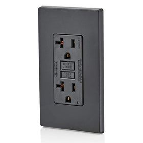 Leviton GFCI outlet self-test feature ensures ongoing safety