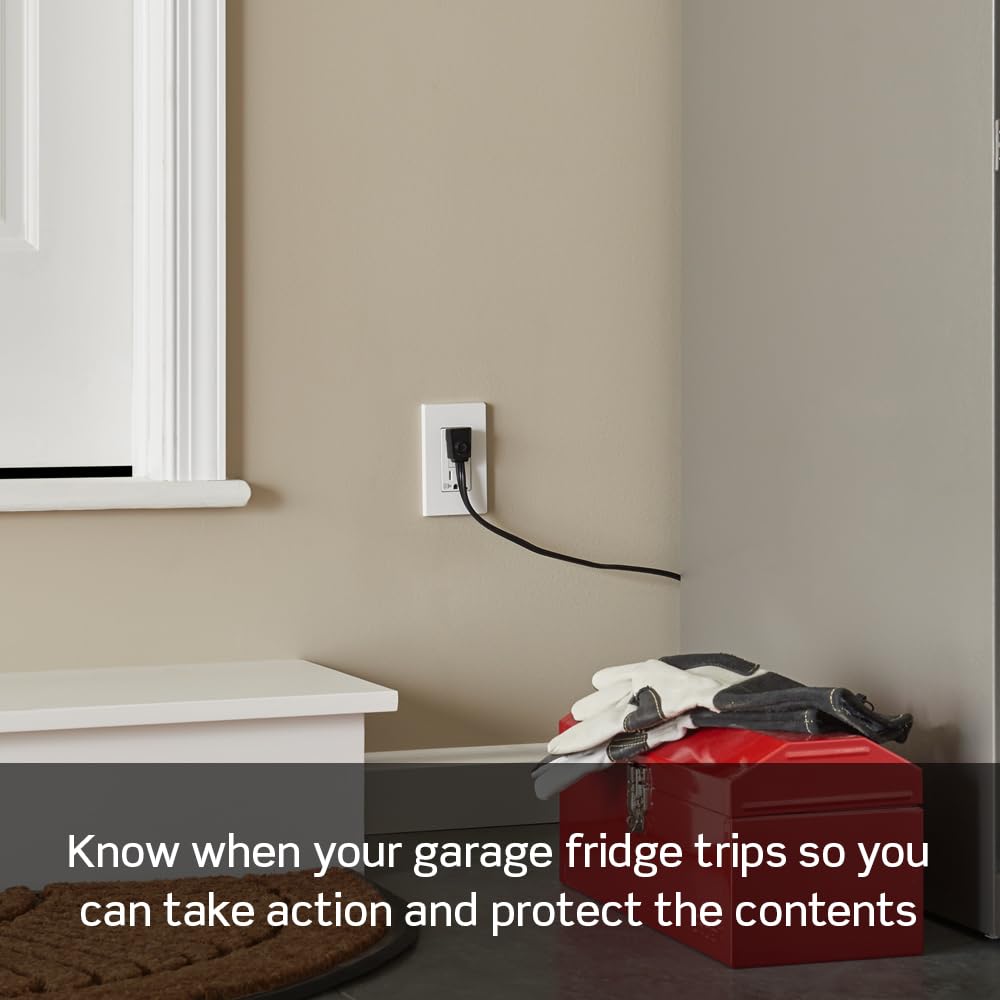 Leviton GFCI outlet with self-test ensures protection for basement appliances.