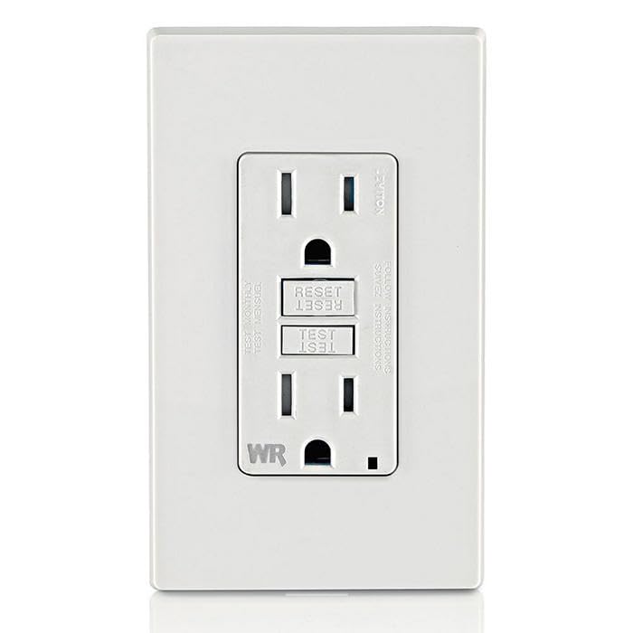 Leviton outdoor outlet near spa areas supports safe connections.