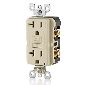 Leviton GFWT2-T LED status indicator shows power and protection at a glance
