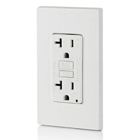 Leviton GFWT2-W back-wire connection enables flexible installation