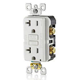 Leviton GFWT2-W tamper-resistant mechanism enhances safety