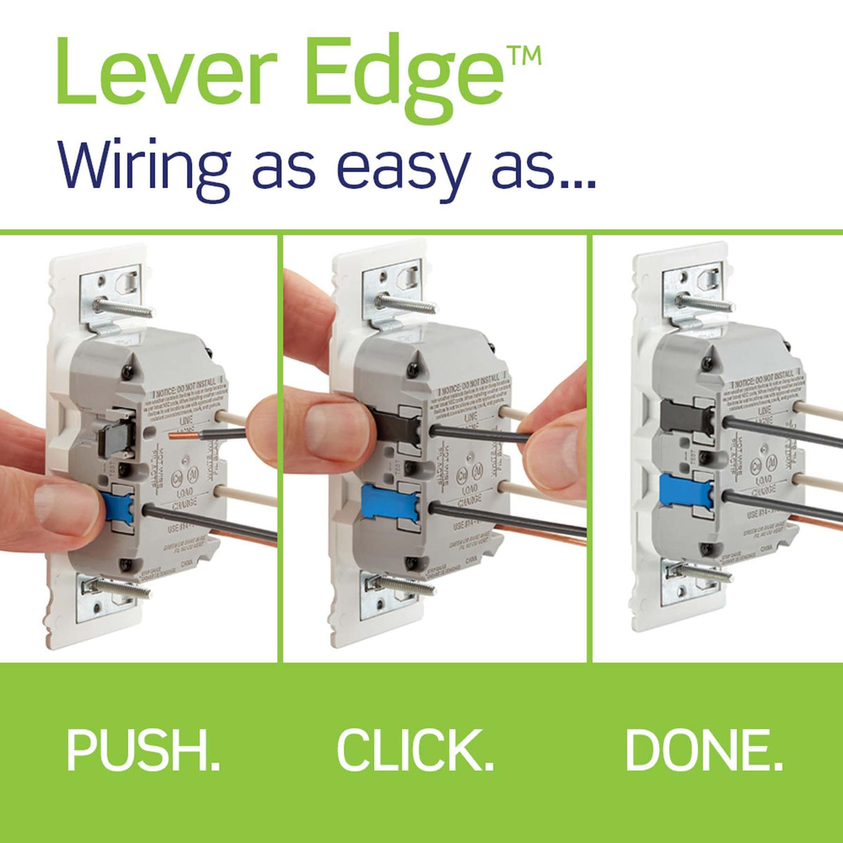 Leviton Lever Edge tamper-resistant design provides safer outdoor electrical access.