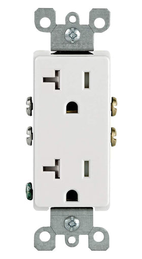Leviton M02-T5825-Wmp wall box install demonstrating clean, clutter-free wiring.
