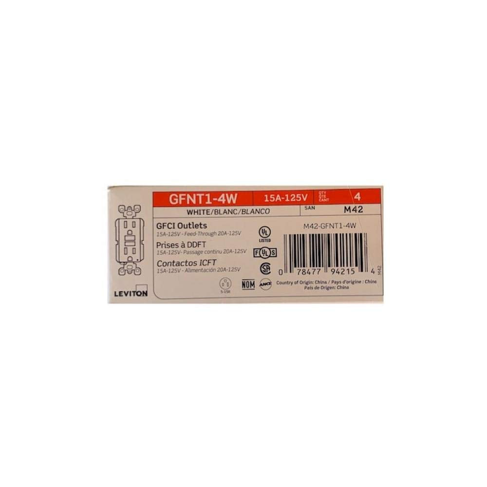 Leviton 4-pack packaging ideal for multiple rooms