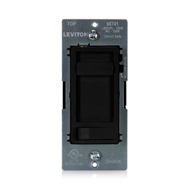 Leviton SureSlide dimmer showing smooth slide action