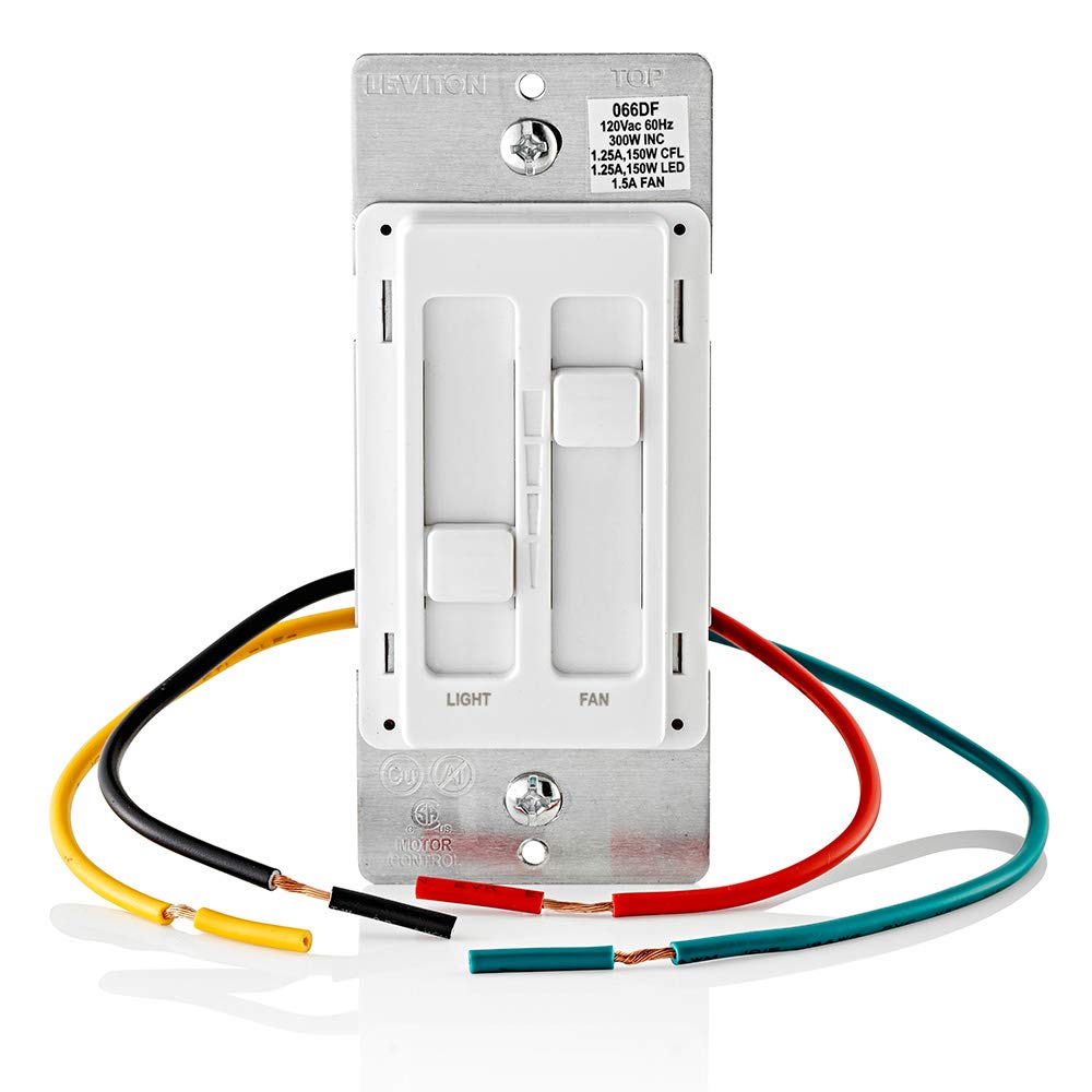 Single-pole installation offers straightforward setup for most ceilings