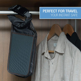 Compact Lewis N. Clark Safebox fits phone, wallet, and keys for quick outings.