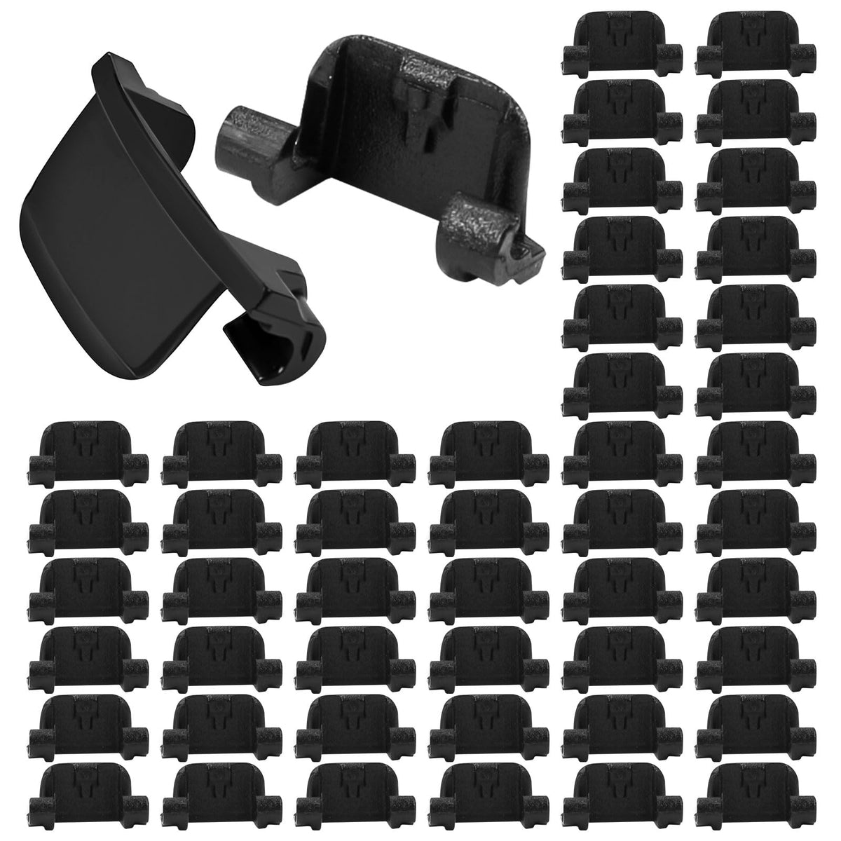 LEWEREST 50-pack hinge restrictor clip on Blum hinge limits opening
