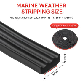 LEWEREST 3M tape back seal enables quick installation on smooth surfaces.
