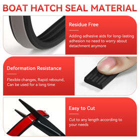 LEWEREST garage door seal helps reduce drafts and noise.