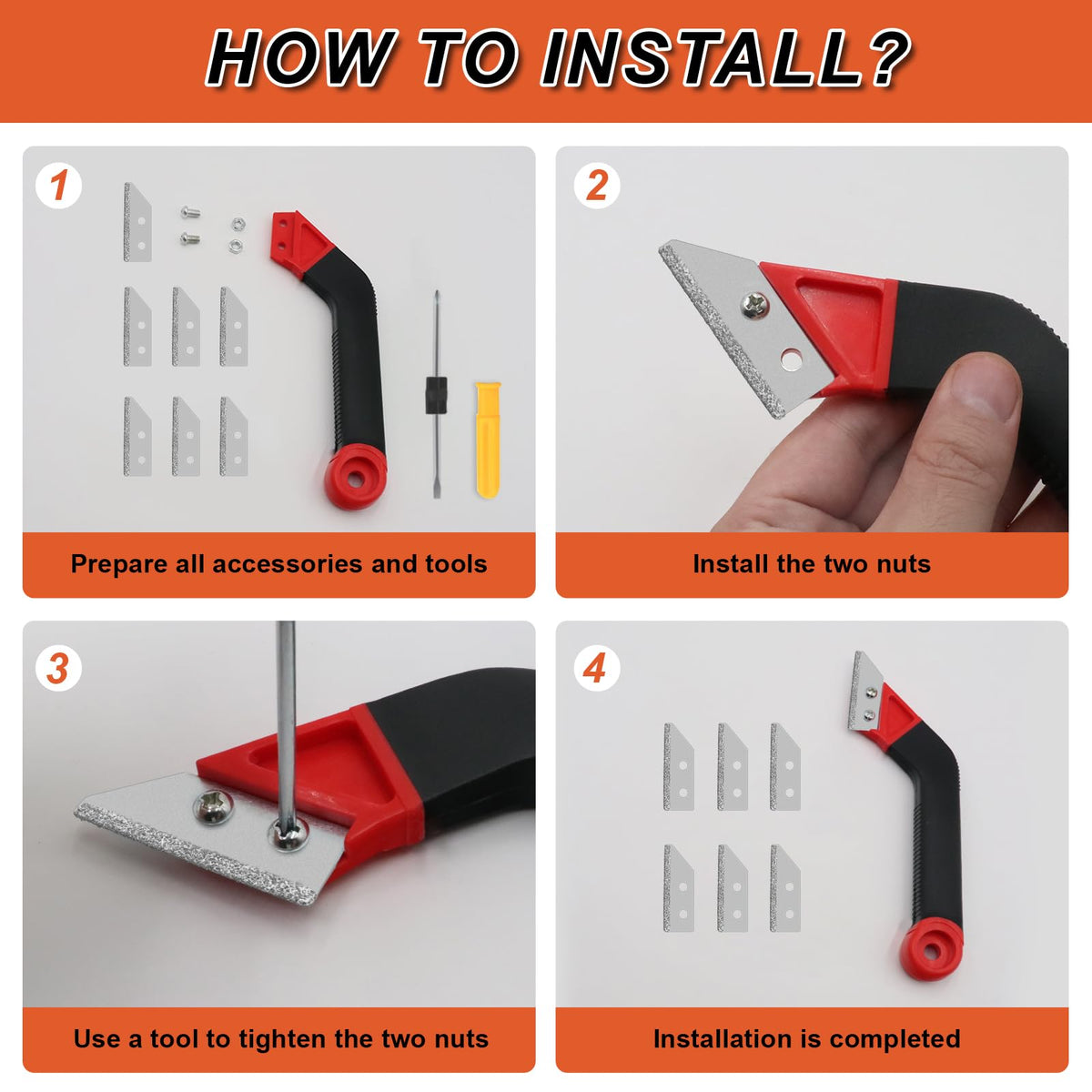 Lewrwet grout removal tool for narrow lines and precise caulk work
