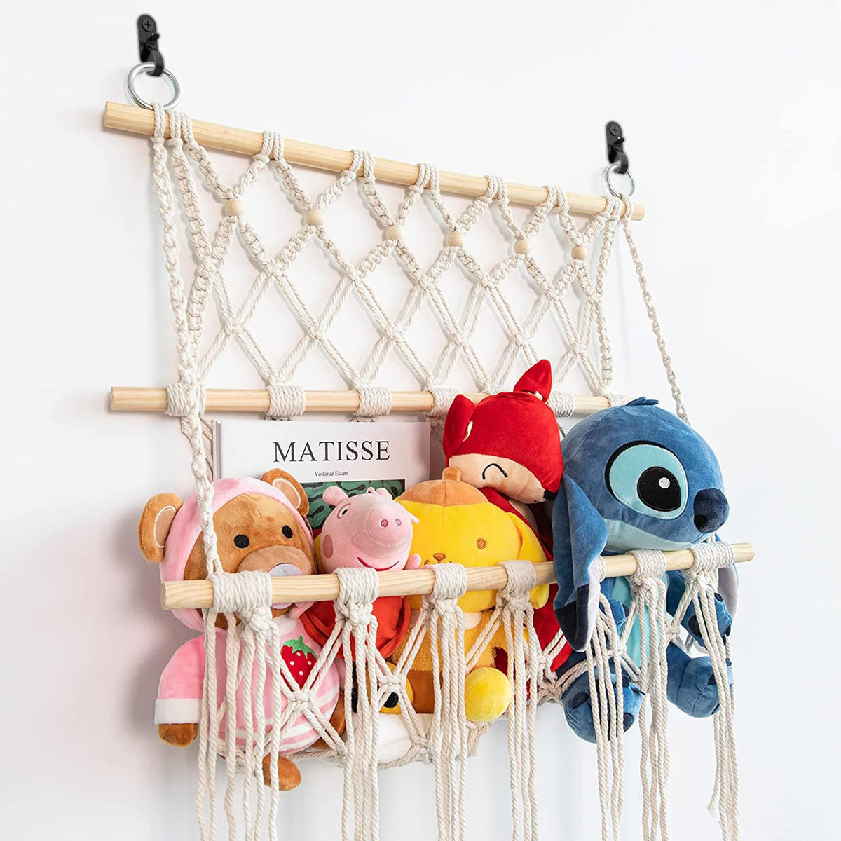 Lewufe 40-piece hook pack offers flexible lighting layouts and displays.