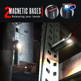 Lexall 2-pack flashlight beam-high-mode focuses light for detail work.