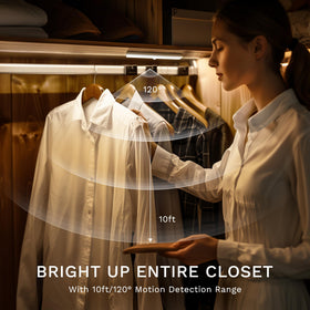 Lexall battery-powered light runs on AAA batteries for portable lighting.