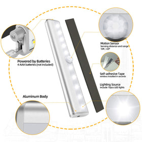 Lexall durable under-cabinet light with energy-saving features.