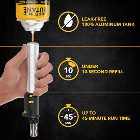 LEXIVON 7-tip soldering set for versatile joint work.