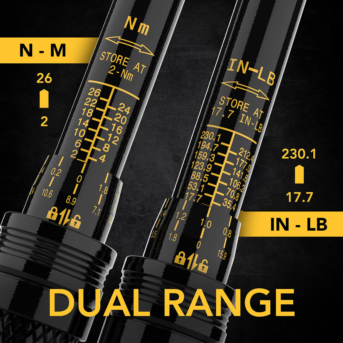 LEXIVON 72-tooth gear ratchet enables smooth socket changes