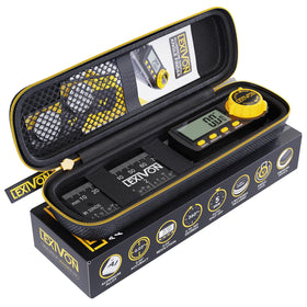 LEXIVON angle finder in use on a woodworking project for practical versatility.