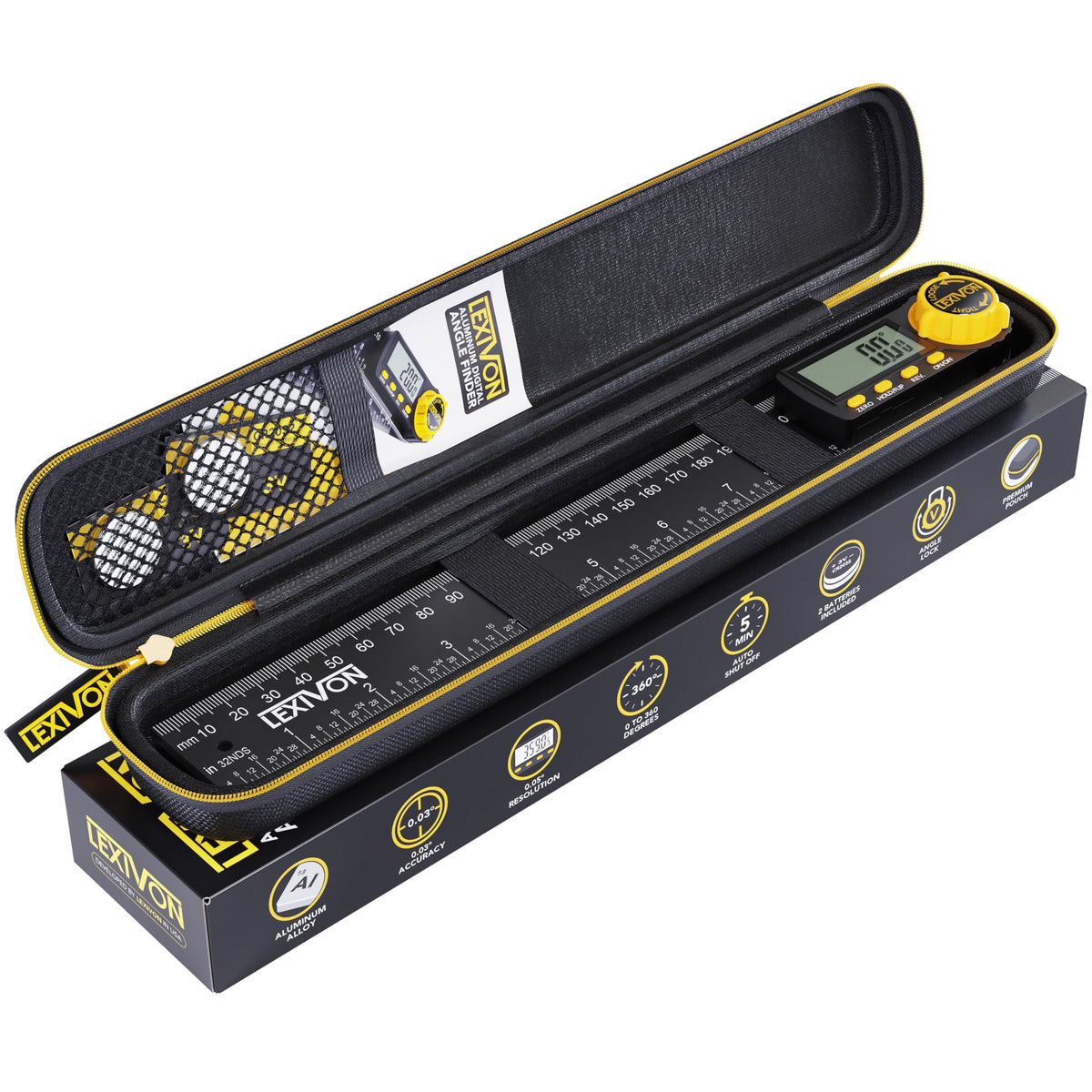 LEXIVON unique serial number aids traceability and quality control