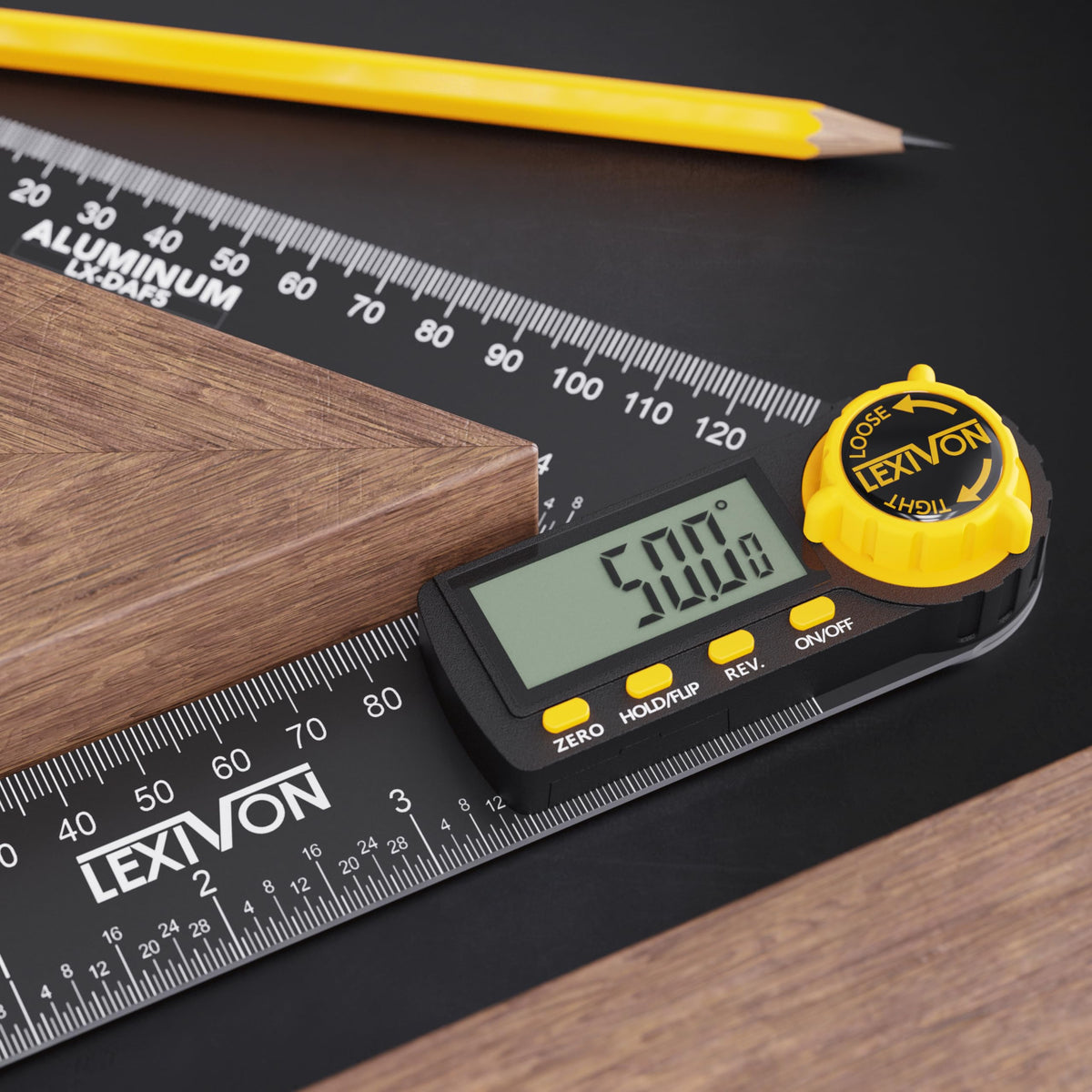 LEXIVON heavy-duty zippered pouch protects the tool during demanding projects