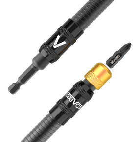 LEXIVON knurled grip offers secure control during drilling