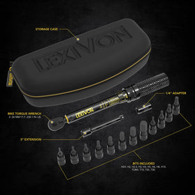 LEXIVON dual-direction click type for quick tightening and safe loosening
