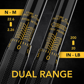 LEXIVON dual-range scale shown for quick torque setting.