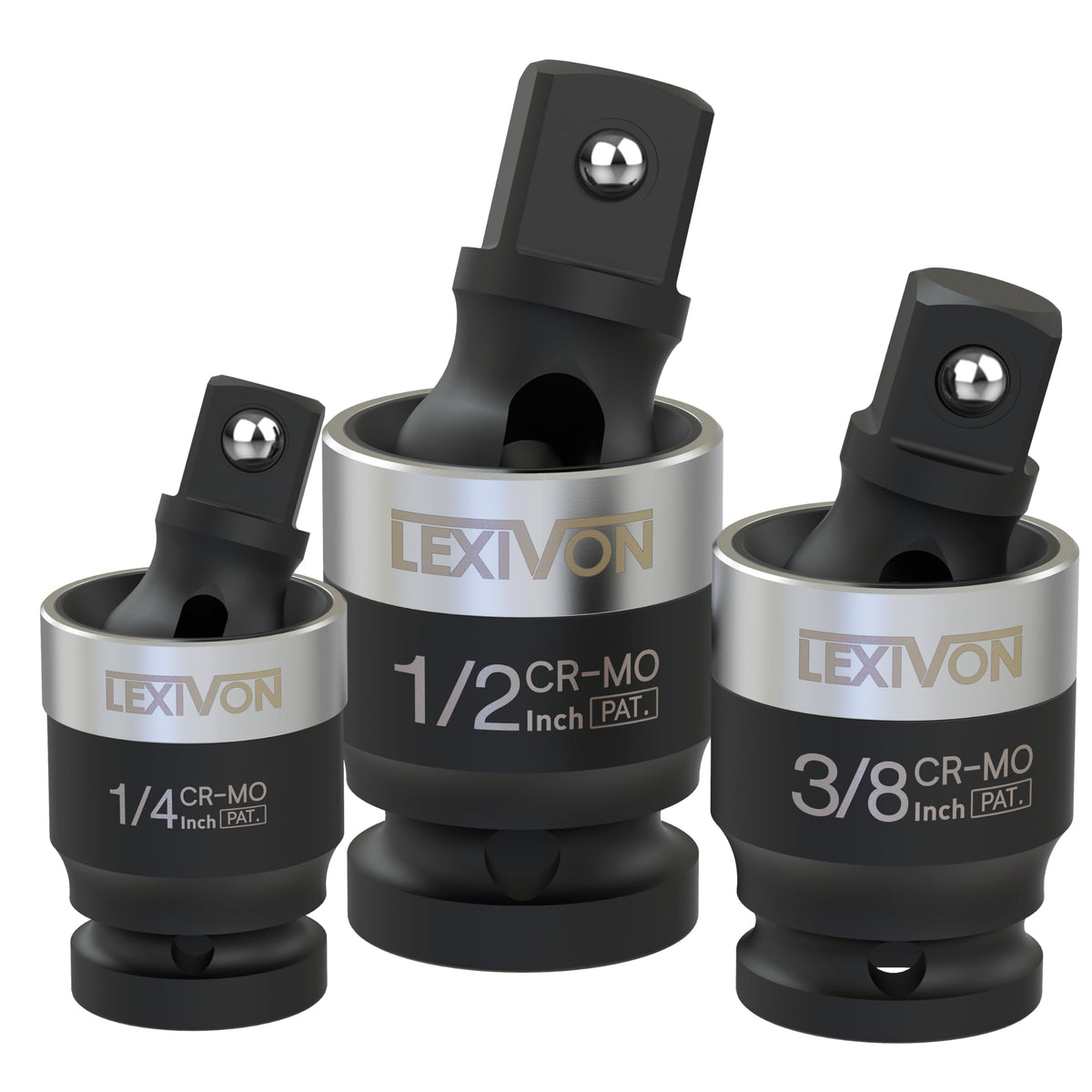 LEXIVON SLIM U-Joint front view shows compact design for tight spaces