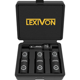 LEXIVON LX-111 flip sockets for quick lug nut changes and tight fits.