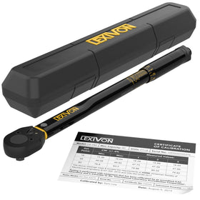 LEXIVON LX-182 calibrated dual-range scale for precise torque settings.