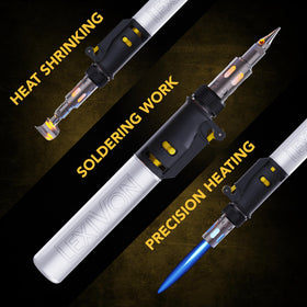 LEXIVON refillable metal tank delivers durable, leak-tested performance.