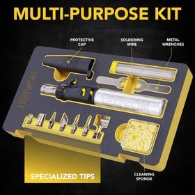 LEXIVON self-igniting torch trigger enables quick, reliable startup.