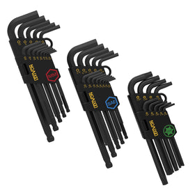 LEXIVON 3-pack with metric, SAE, and star sizes