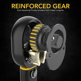 LEXIVON chrome-vanadium head highlighting durable tool construction