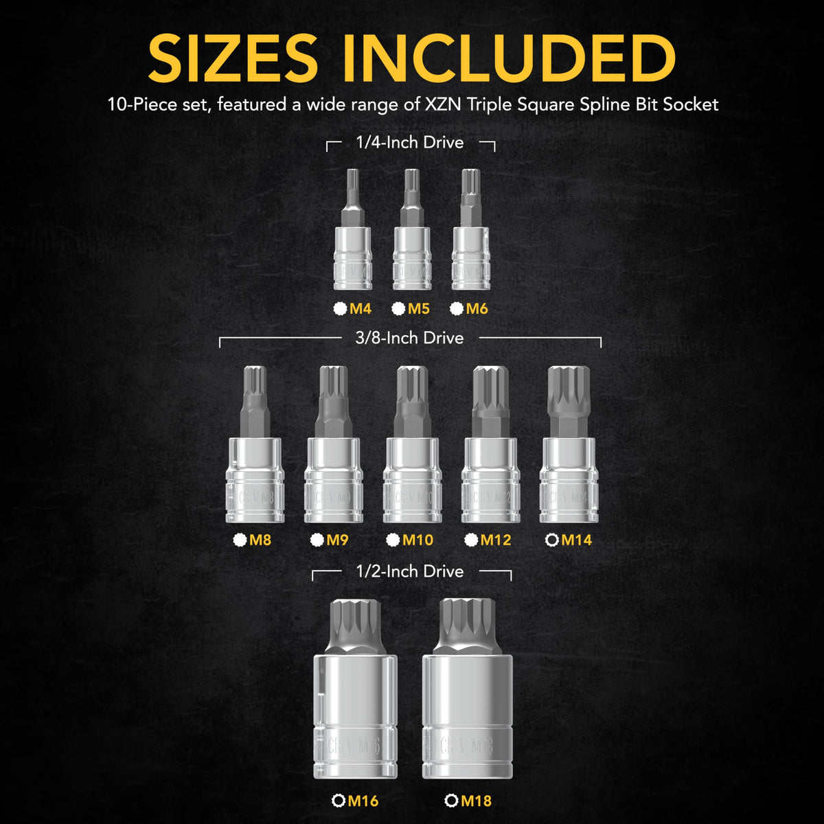 LEXIVON zinc-phosphate bits offer long-lasting wear resistance.