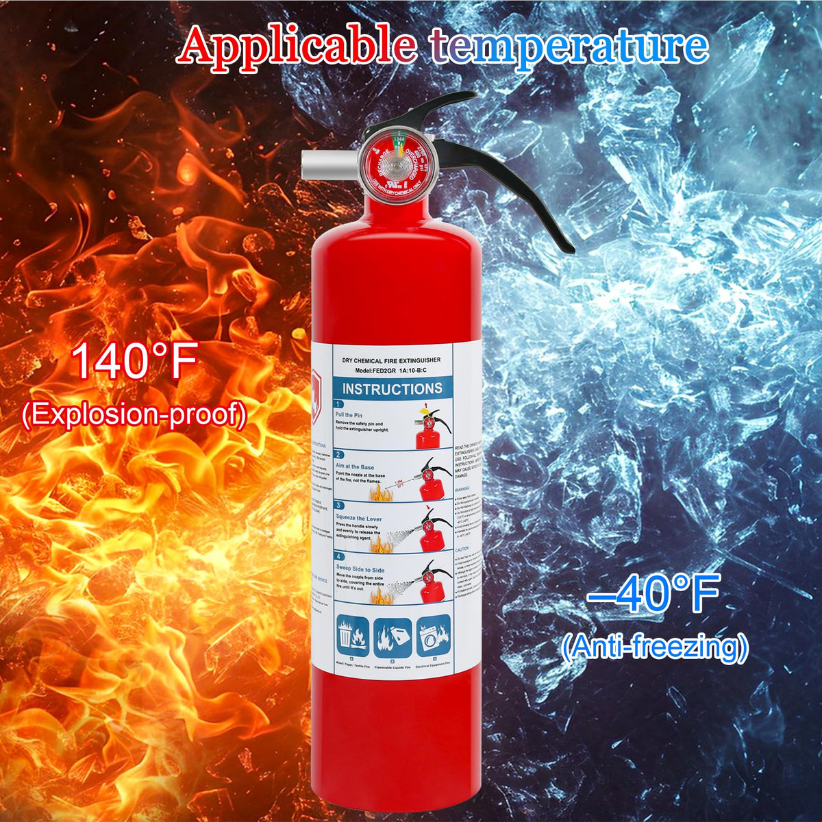 Leyanny extinguisher aboard a boat for compact marine safety.