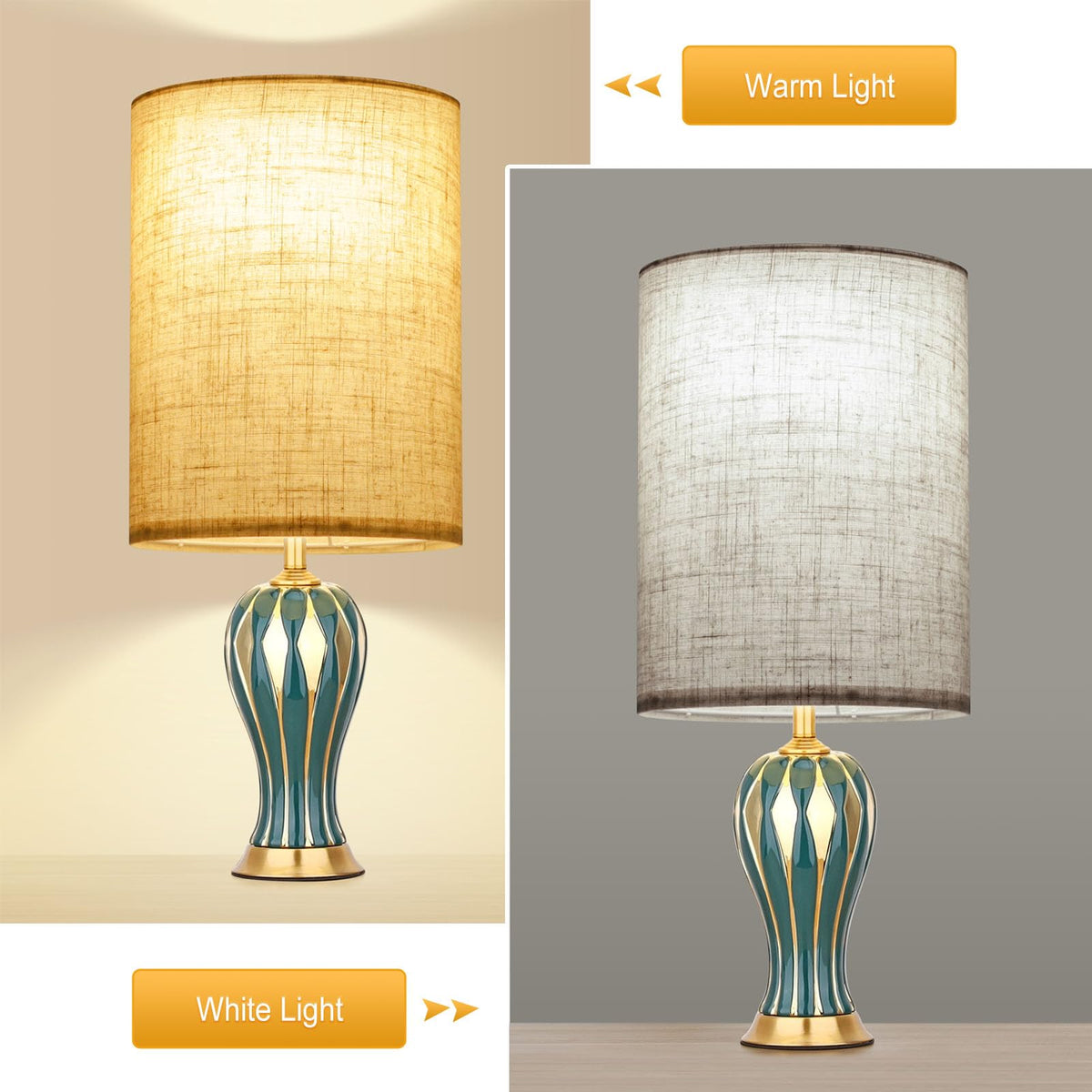 LEYINPEI beige line fabric shade highlights durable materials and stain resistance.