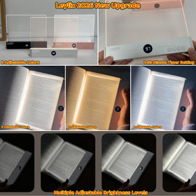 Leylix light supporting kids and adults for bedtime reading