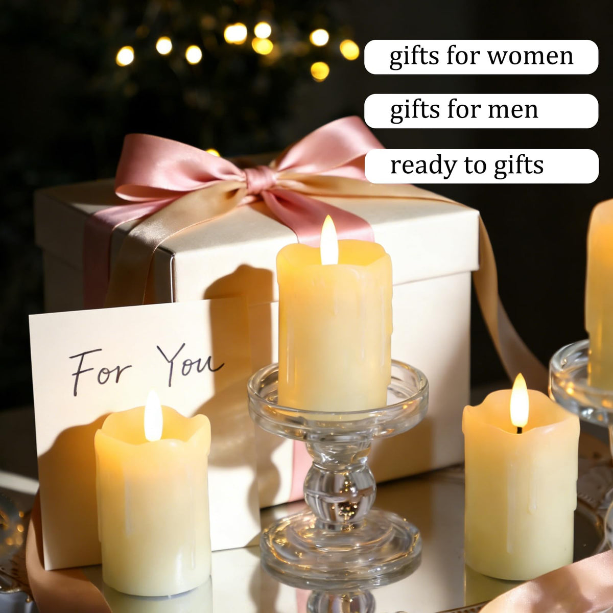 Lezonic candles add romantic ambiance to weddings and celebrations.