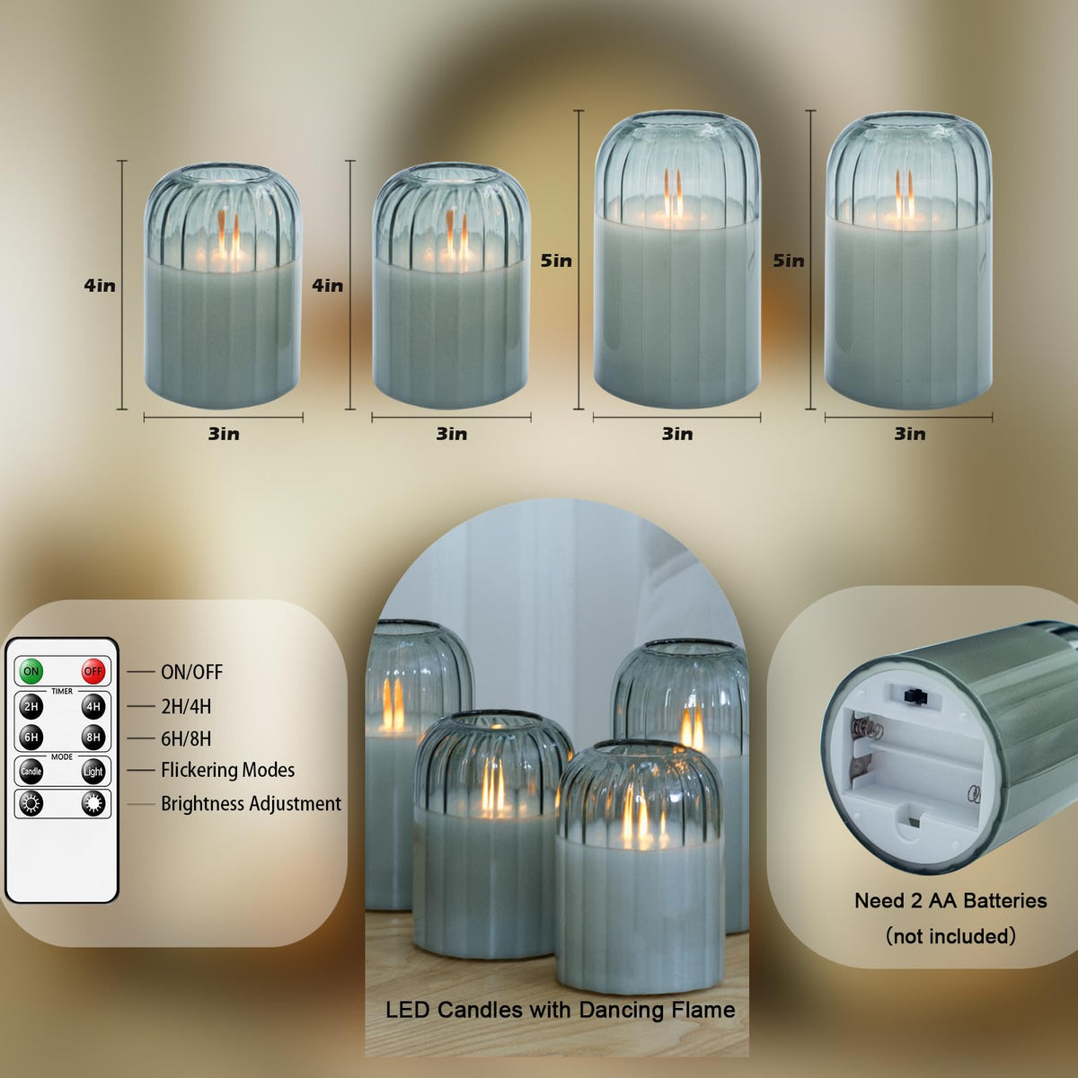 St. Patrick's Day green decor with Lezonic candles creates festive warmth
