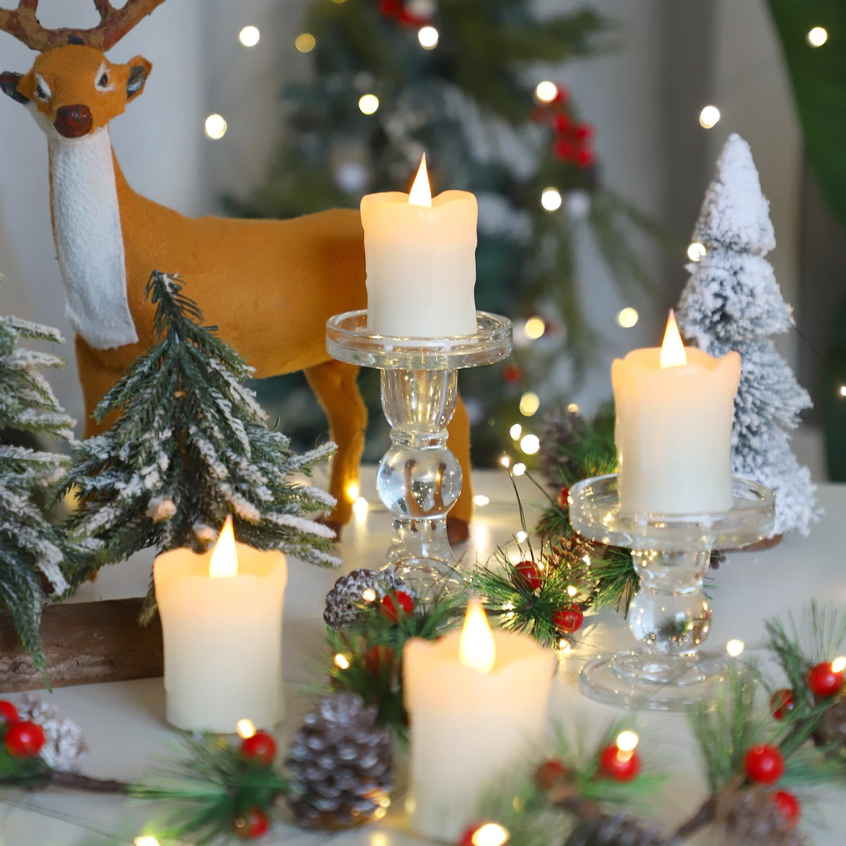 Lezonic packaging with four candles and accessories for easy gifting