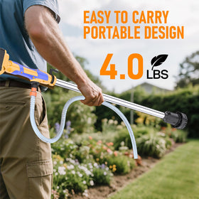 Lezwuatoolz ideal for watering plants and refilling ponds.