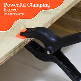LFSEMINI clamp is ideal for crafts; holds materials without slipping