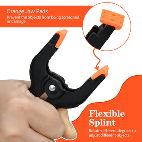 LFSEMINI 6-inch clip for woodworking and craft projects with strong grip