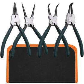 LFSEMINI 7-inch straight internal snap ring plier for precise internal rings
