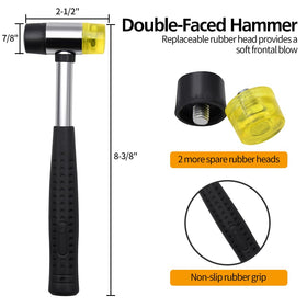 LFSEMINI kit layout shows steel and brass punches for quick identification