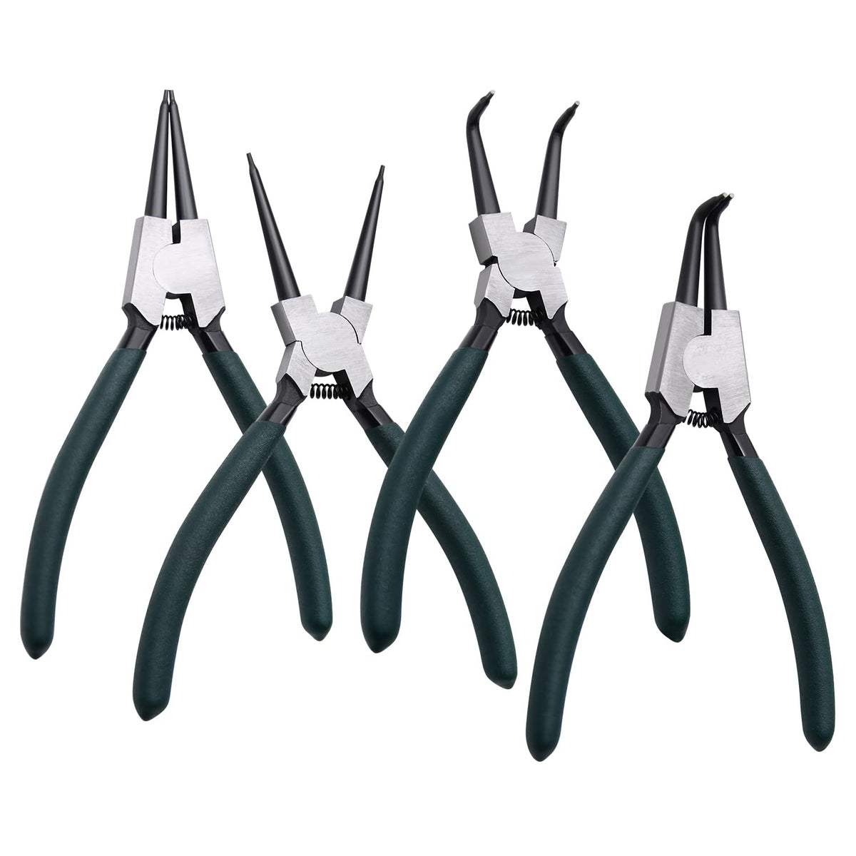 LFSEMINI straight internal snap ring pliers for precise internal circlip fit.