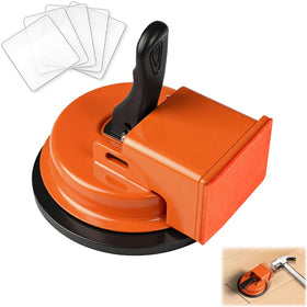 LFZZHDQ Floor Gap Fixer Tool front view highlights durable aluminum build for reliable repairs